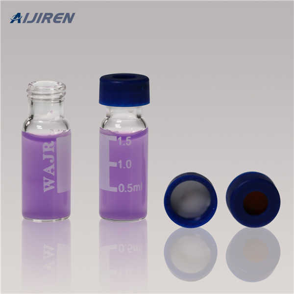 High quality 8mm vial for hplc with label